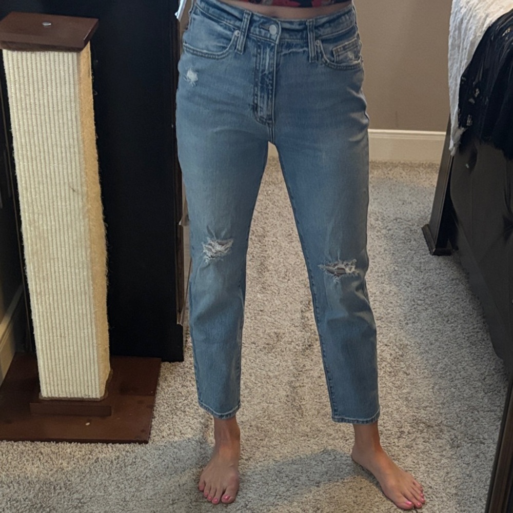 High rise jeans